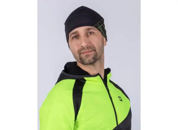 Etape Fizz Mütze schwarz/gelb fluo
