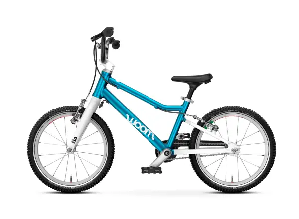 Woom GO 3 Metallic Blue 16 Kinderfahrrad