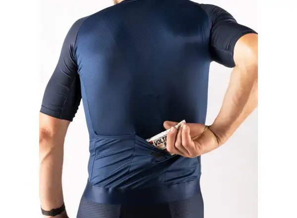 Force Script Herren Trikot kurzarm Dark Blue