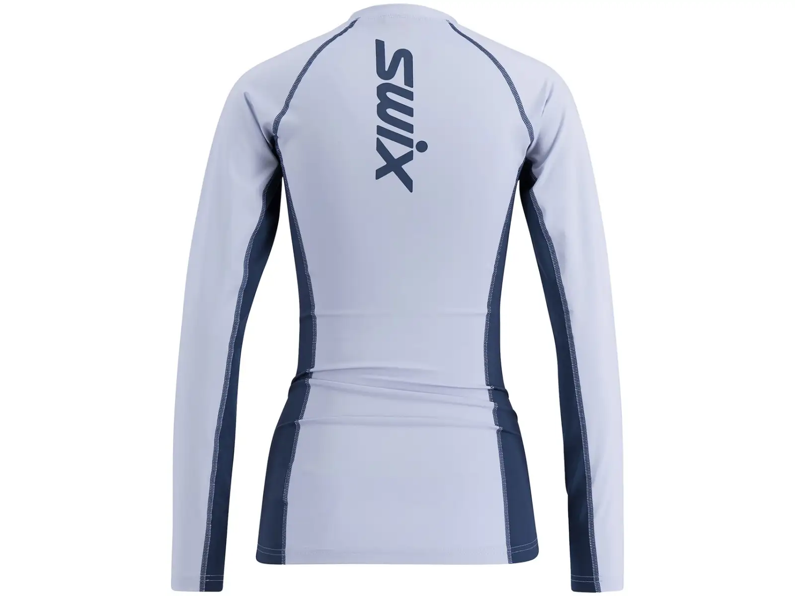 Swix RaceX Dry Damen langarm T-Shirt Heather/Lake Blue