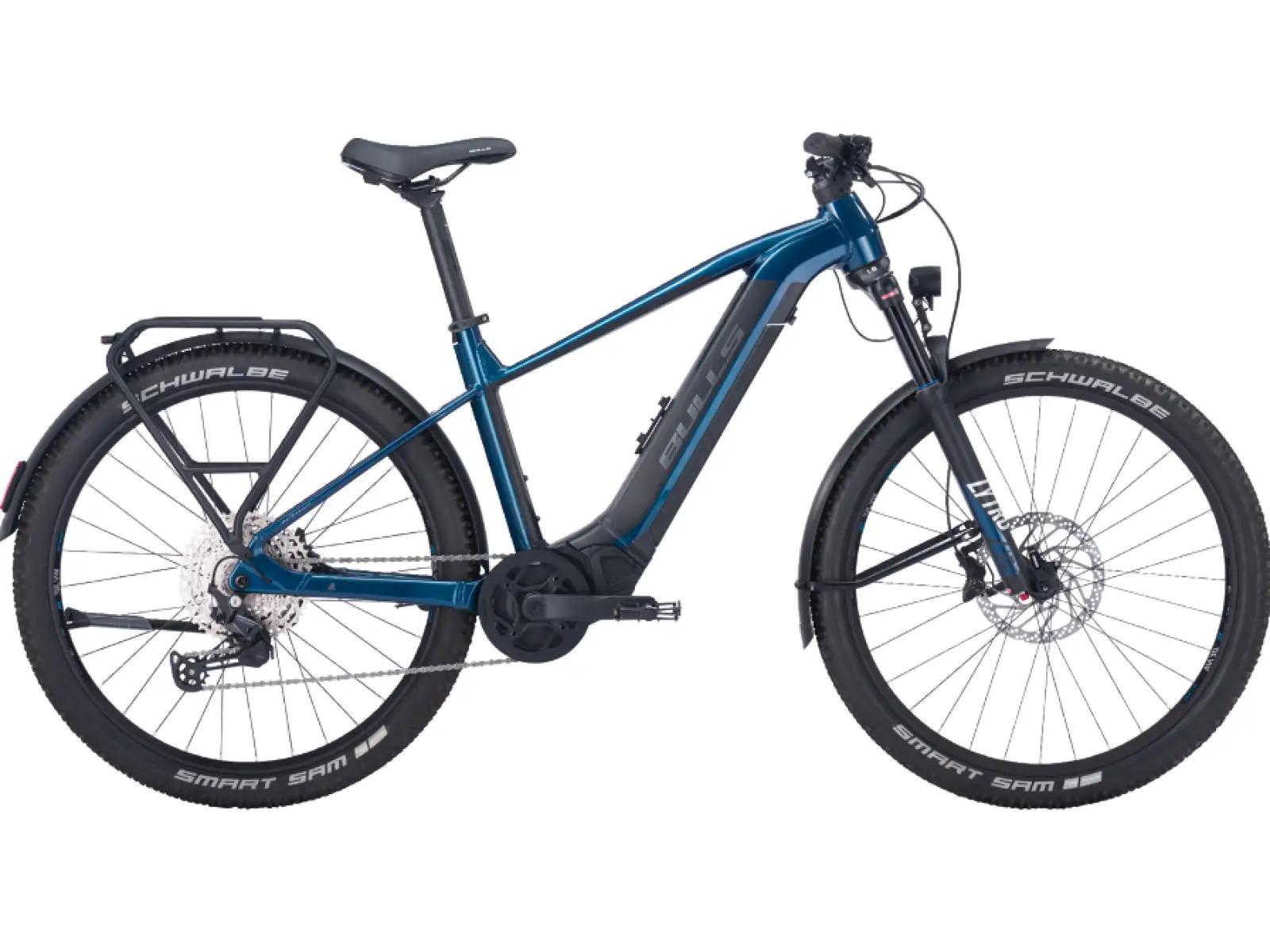 Bulls E-Stream EVO 2 27,5" 555 Wh E-Trekkingbike Petrol/Black