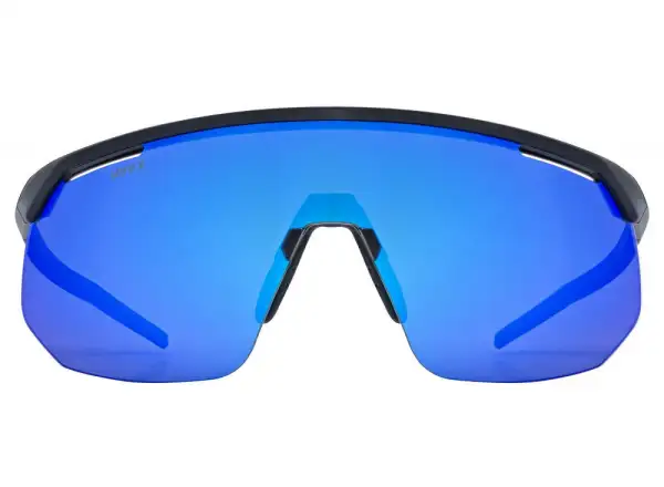 Die Uvex Pace One Brille Black Matt/Mirror Blue