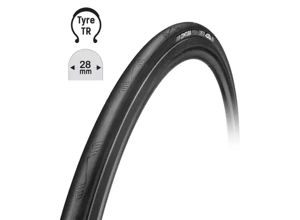 Tufo Comtura Prima TR 28-622 Rennradreifen mit Kevlar, schwarz-schwarz