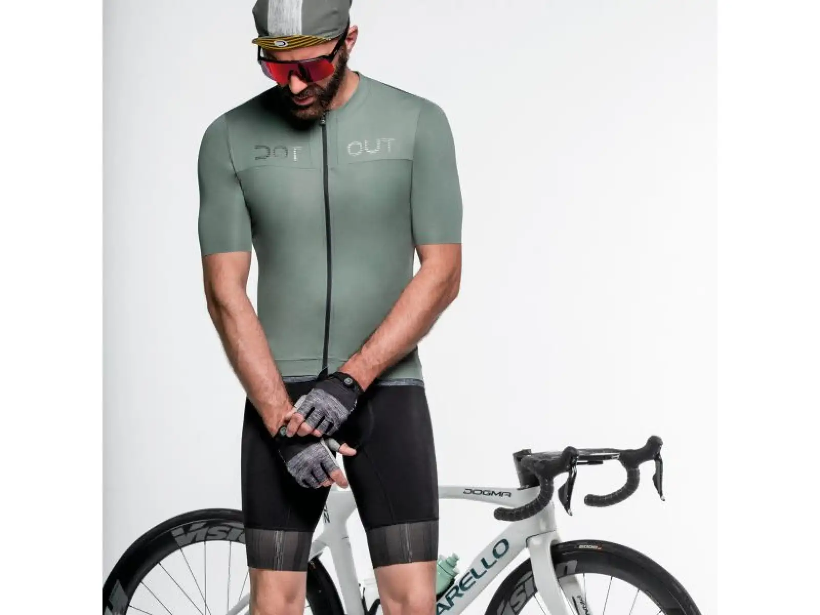 Dotout Legend Herren Kurzarmtrikot sage green