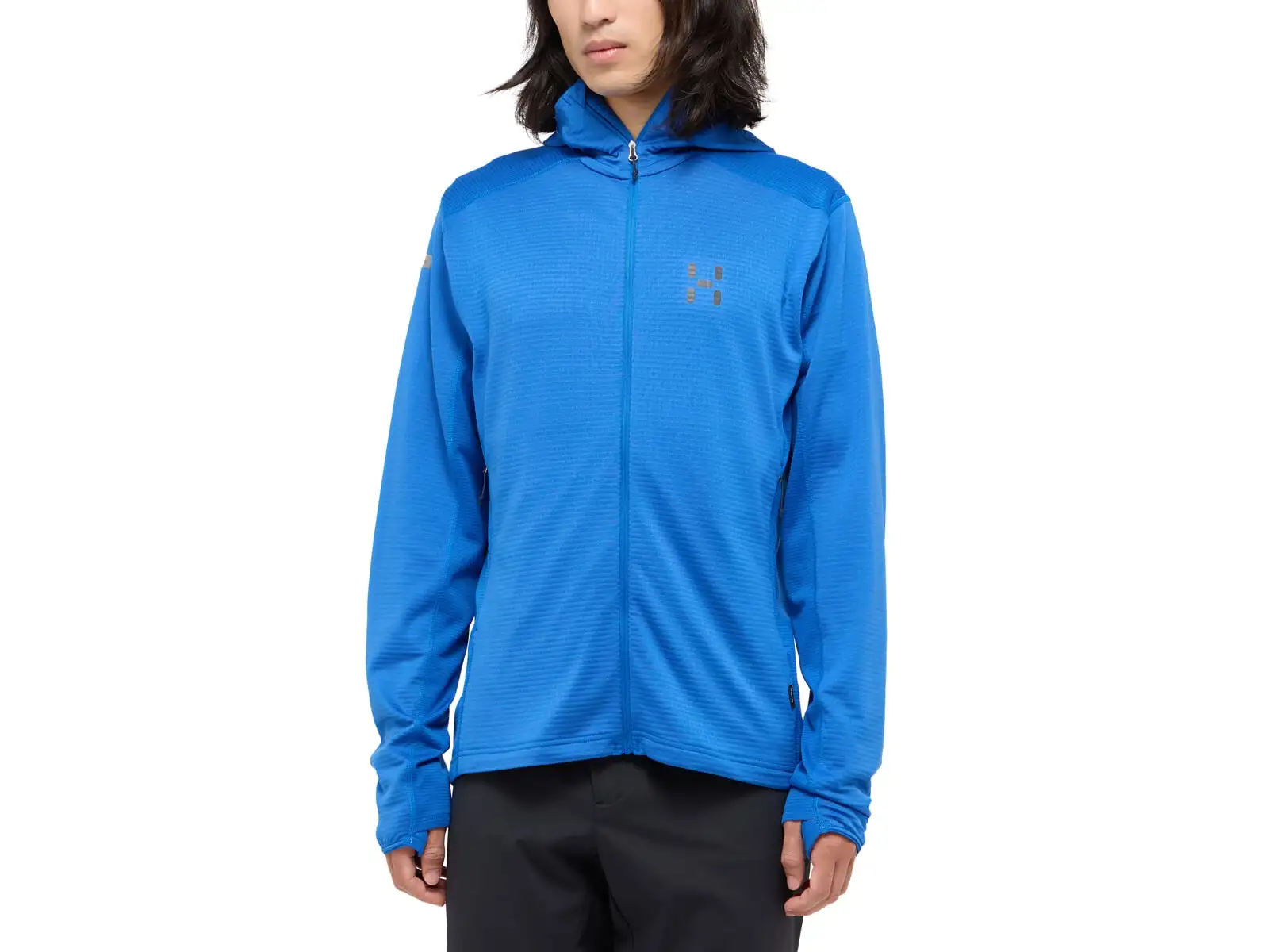 Haglöfs L.I.M Mid Multi Hood Herren-Kapuzenpullover Blau