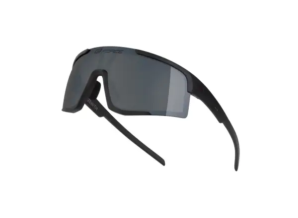 Force Zenith Fahrradbrille schwarz/schwarz verspiegeltes Glas
