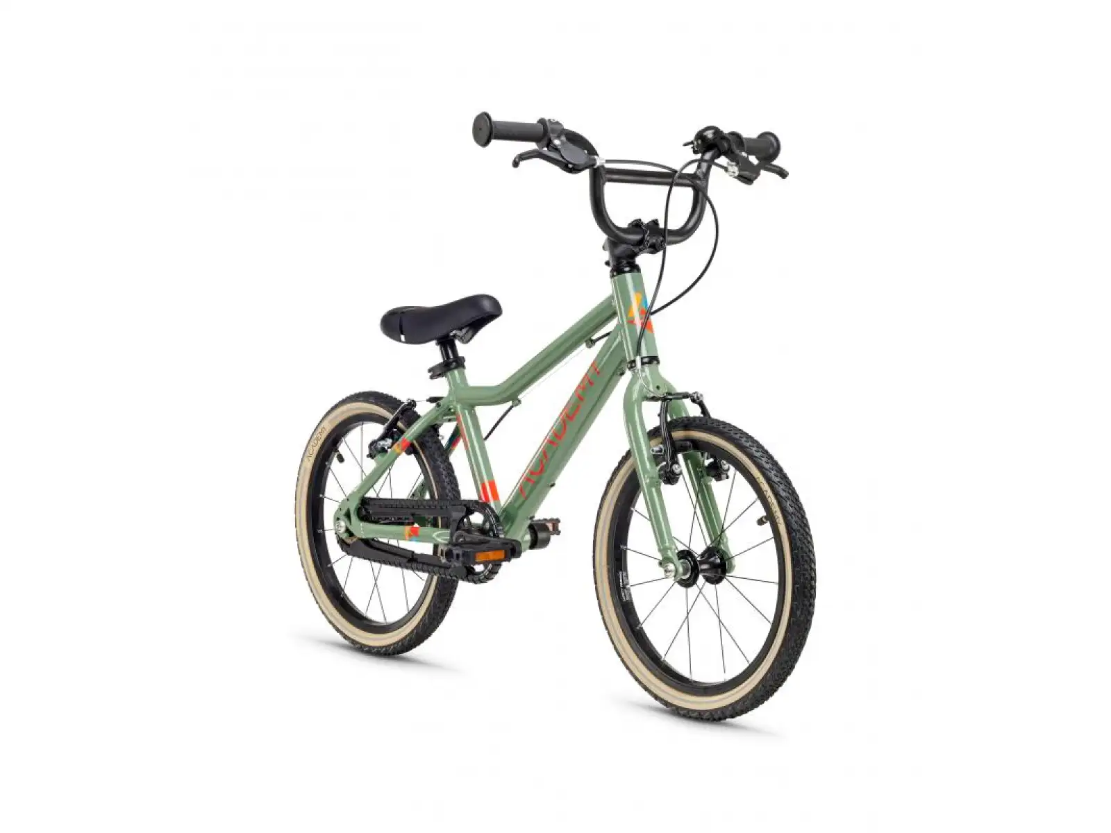 Academy Klasse 3 Kinderfahrrad 16" in Olivgrün.