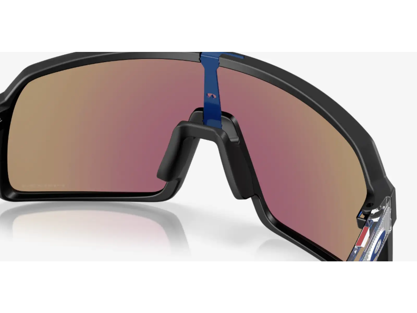 Oakley Sutro Sonnenbrille Matte Black/Crystal Blue/Prizm Sapphire