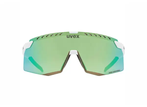 Uvex Pace Stage ColorVision Brille White Matt/Mirror Green