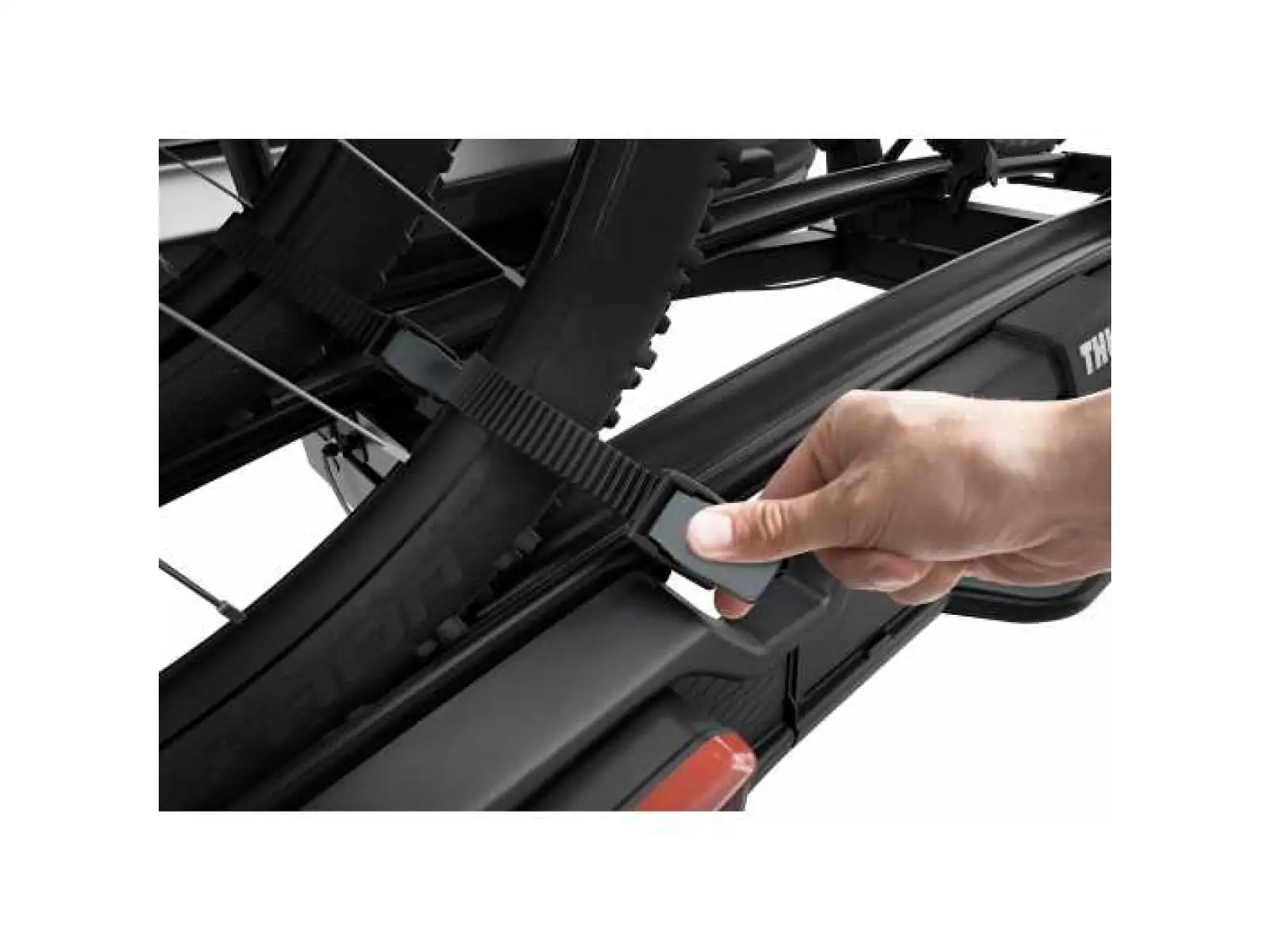 Thule VeloSpace XT Fahrradträger für die Anhängerkupplung für 2 Räder Schwarz