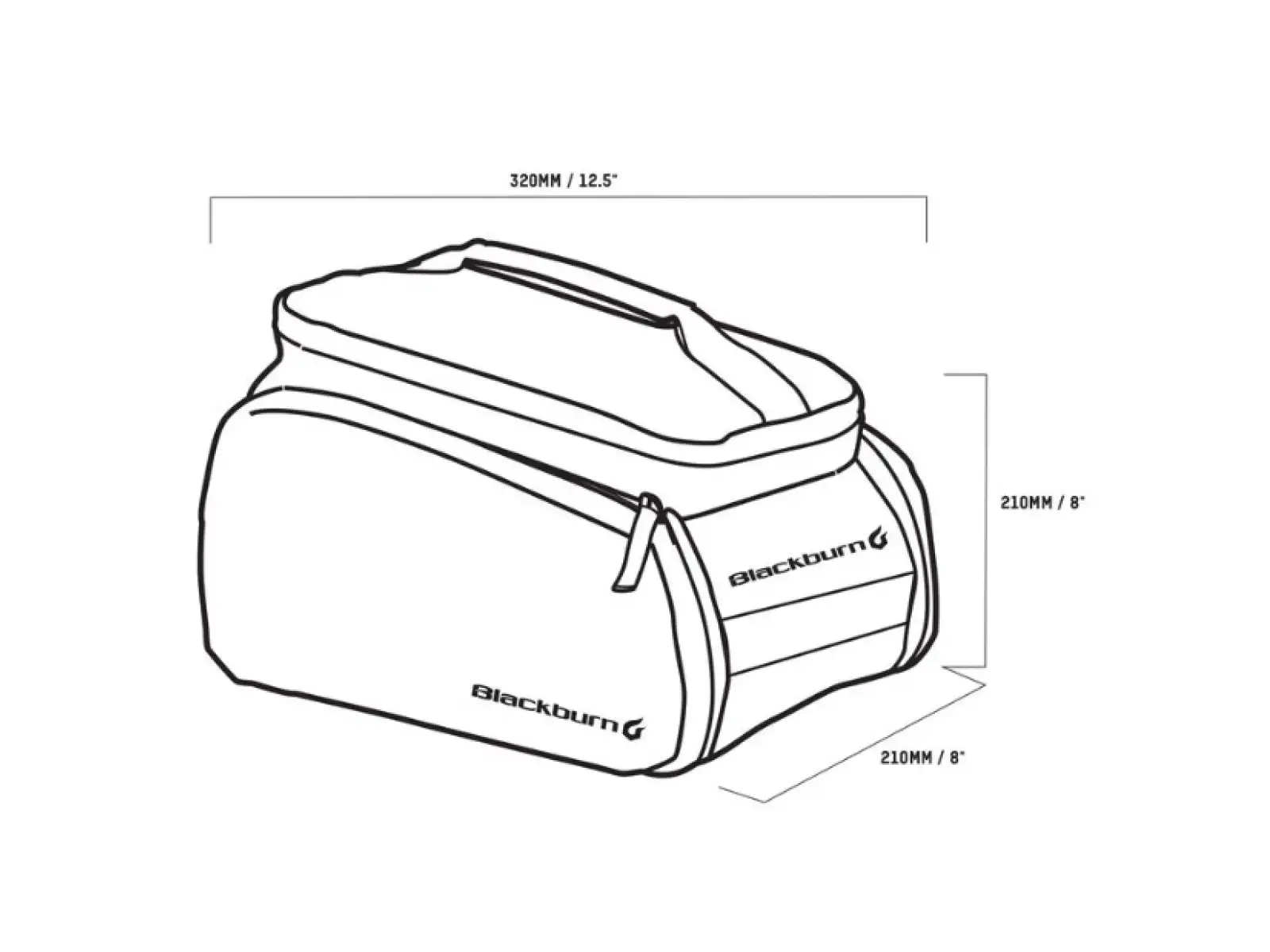 Blackburn Local Trunk Bag 15 l