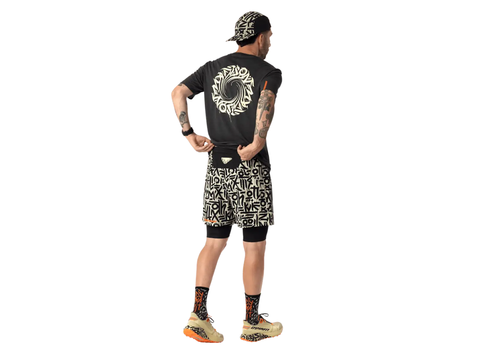 Dynafit Trail 2v1 Herren Laufshorts Overcast