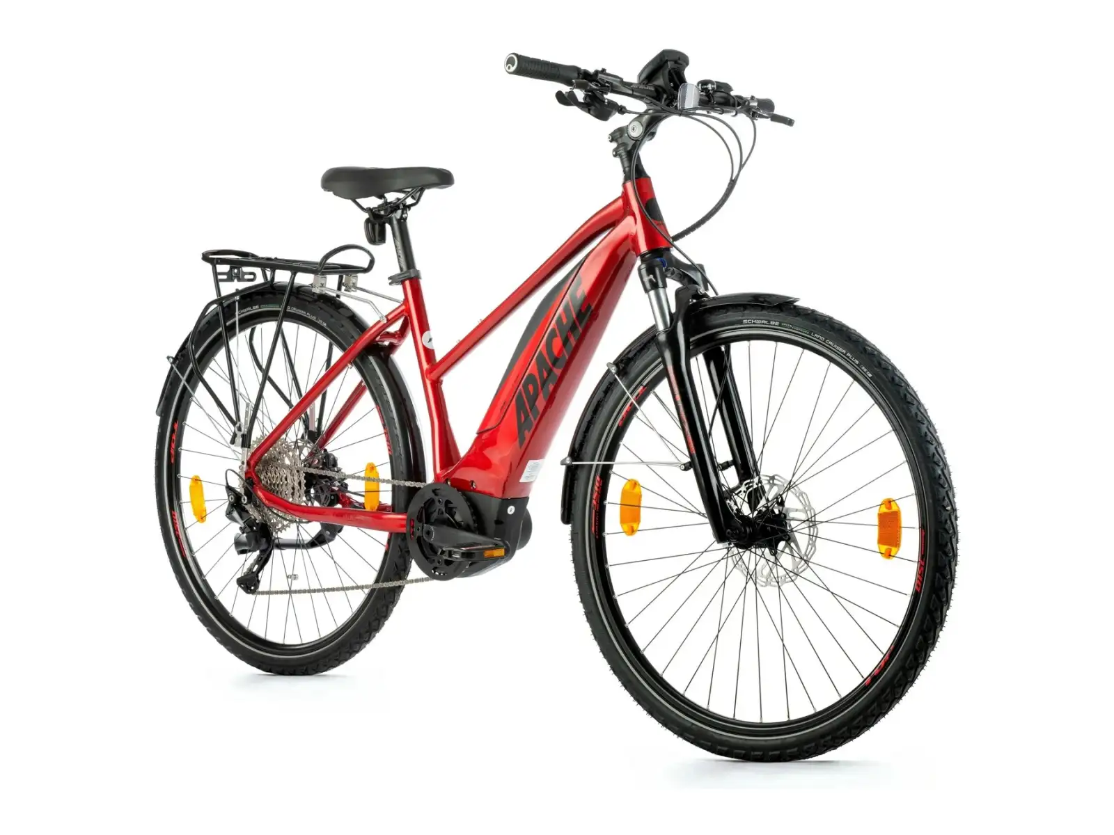 Apache Matta 1 Tour Damen E-Crossbike (Bosch) Rot
