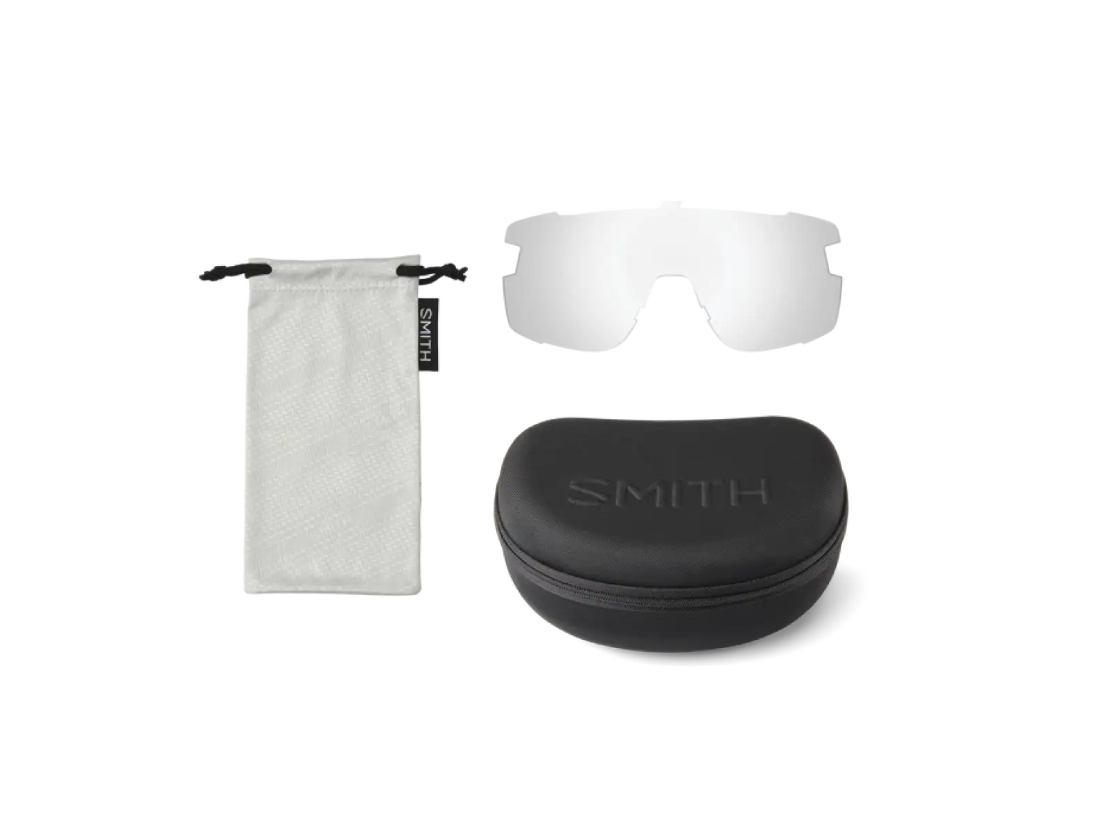 Smith Wildcat Brille Mate Grau/Marmor/ChromaPop Polarized Bronze-Spiegel