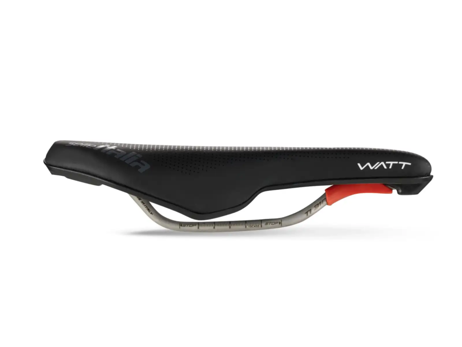 Selle Italia WATT Ironman Superflow TI 316 SD U3 Sattel Schwarz