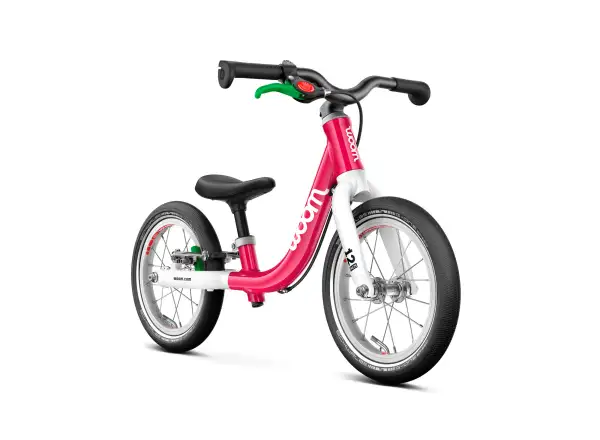 Woom GO 1 Kinderlaufrad 12" Hot Pink