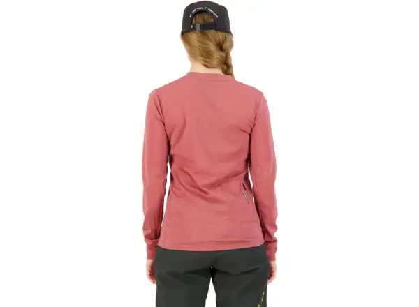 Mons Royale Redwood Enduro VLS Damenlangarmshirt Terrakotta / Terrazzo