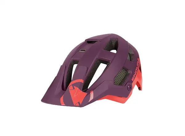 Endura SingleTrack Helm Granatapfel