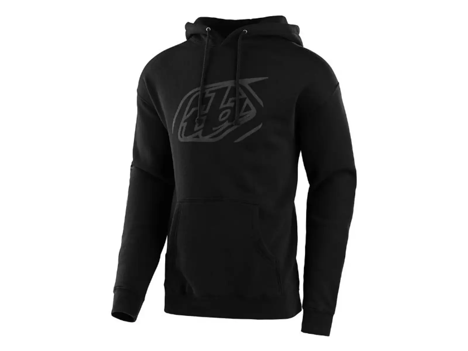 Troy Lee Designs Cropped Badge Pullover Black/Reflextive