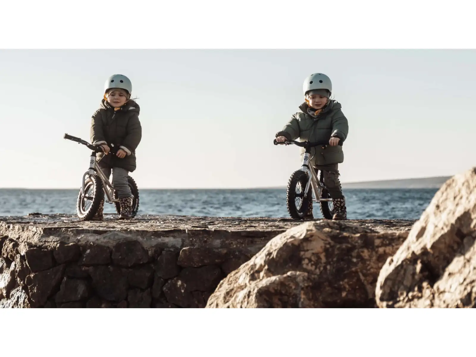 Early Rider Big Foot 12 Kinderlaufrad Brushed Aluminium