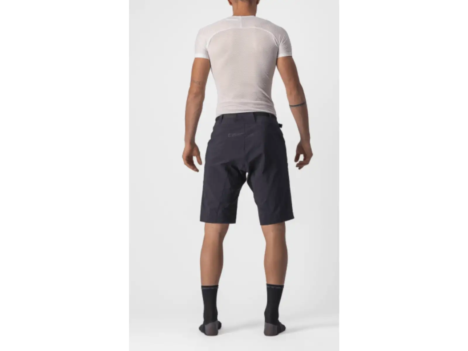 Castelli Unlimited Trail lockere Herrenshorts ohne Innenfutter schwarz