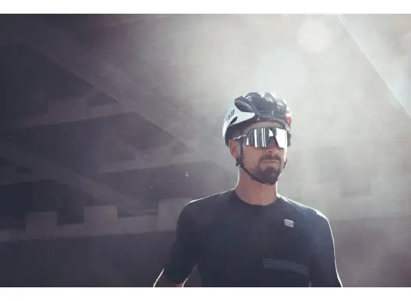 100% S3 HiPER Fahrradbrille Schwarz Holographisch/Blau Multilayer Spiegelglas
