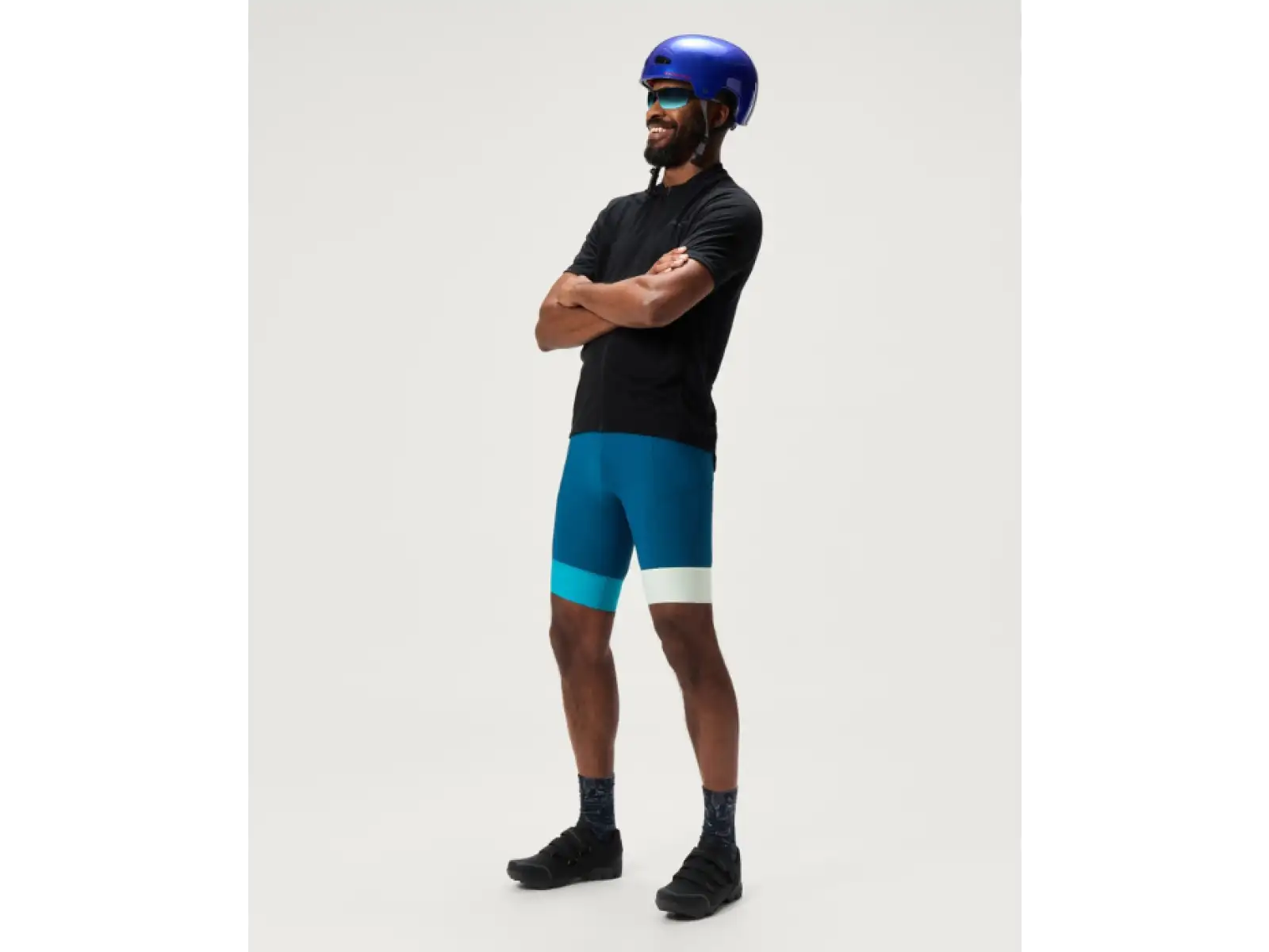 Endura Loop Herren Fahrradhose mit Latz Barra Blue