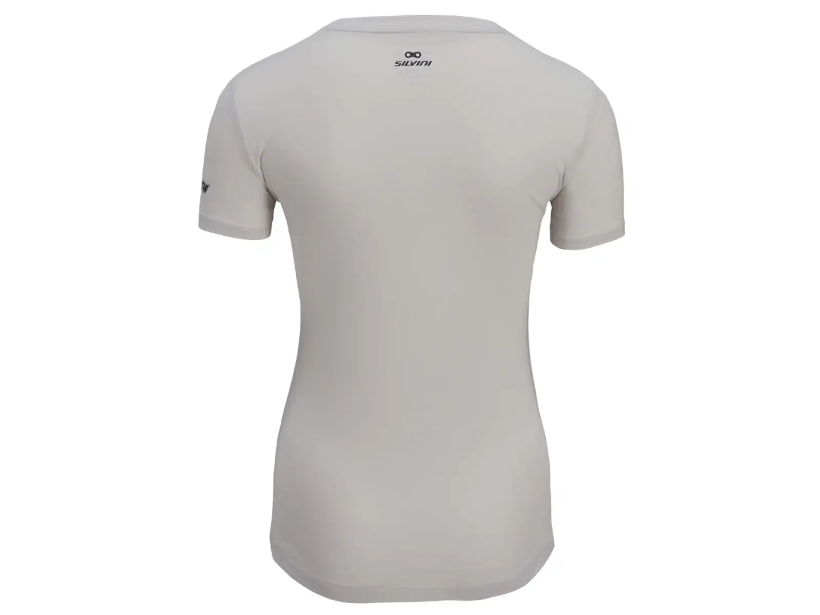 Silvini Pelori Damen T-Shirt mit kurzen Ärmeln in Cloud/Charcoal.