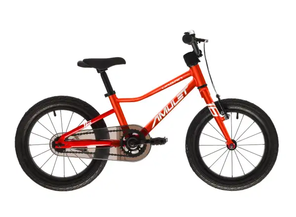 Amulet 16 Urban Kinderfahrrad metallic red/white