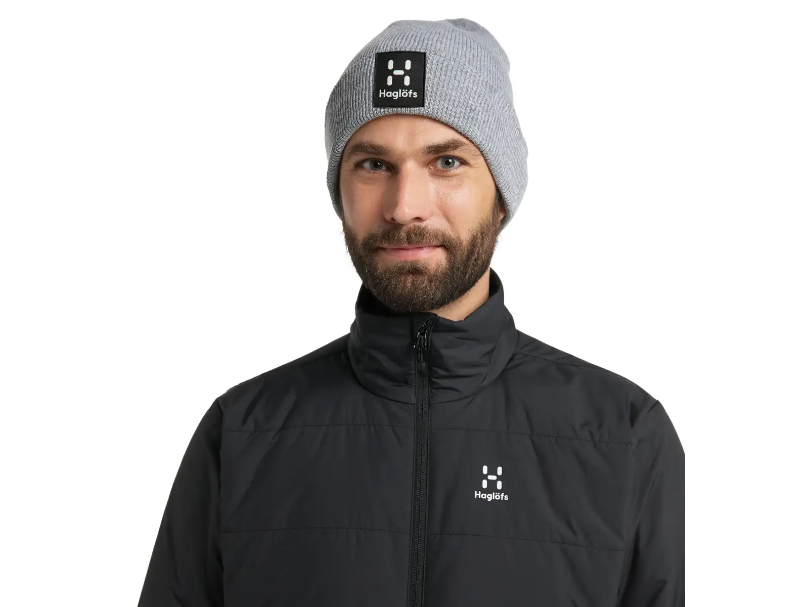Haglöfs Aze Mütze Stone Grey Melange Gr. UNI