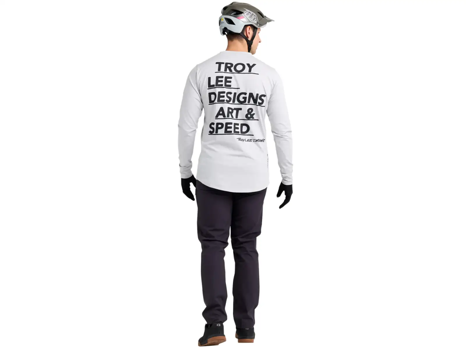Troy Lee Designs Ruckus Ride Tee Herren Langarmshirt Art and Speed Mist