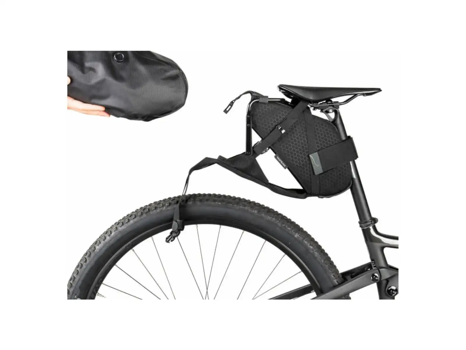 Topeak BackLoader X Satteltasche 10 l Schwarz