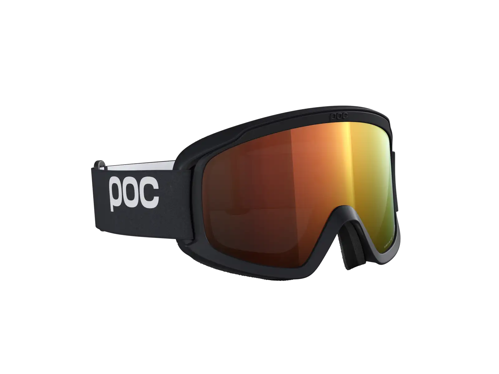 POC Opsin Skibrille Uranium Schwarz/Teilweise Sonnig Orange