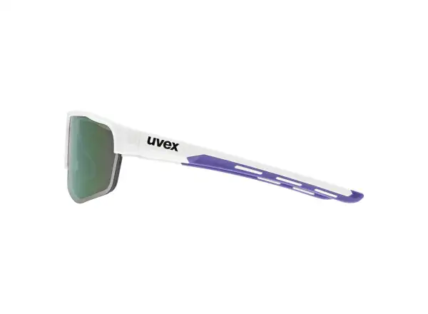 Uvex Axos Set Brille White Matt/Mirror Purple