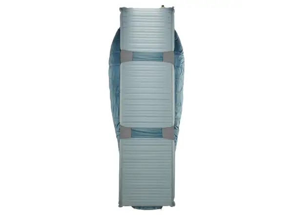 Therm-A-Rest Saros Small Schlafsack 0 °C blau-grau