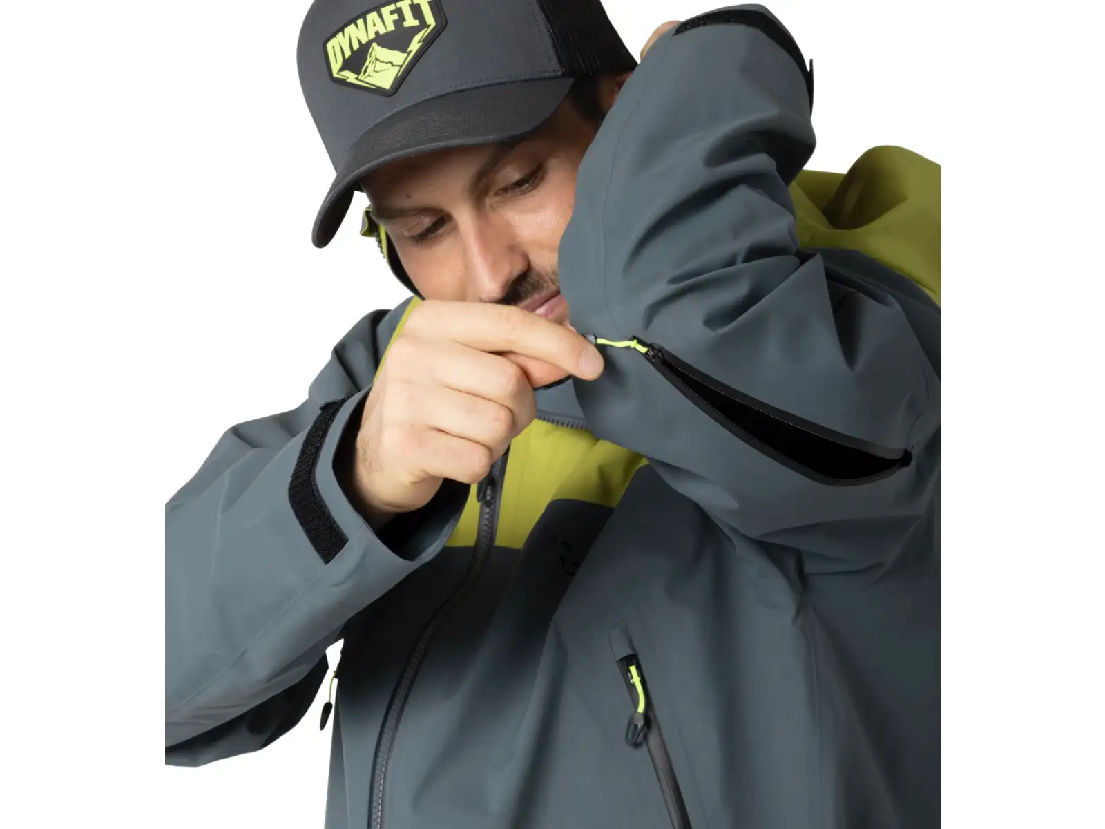 Dynafit Ridge Gore-Tex Herrenjacke Golden Lime