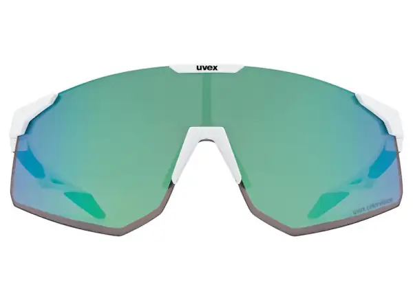 Uvex Pace Perform ColorVision Brille White Matt/Green