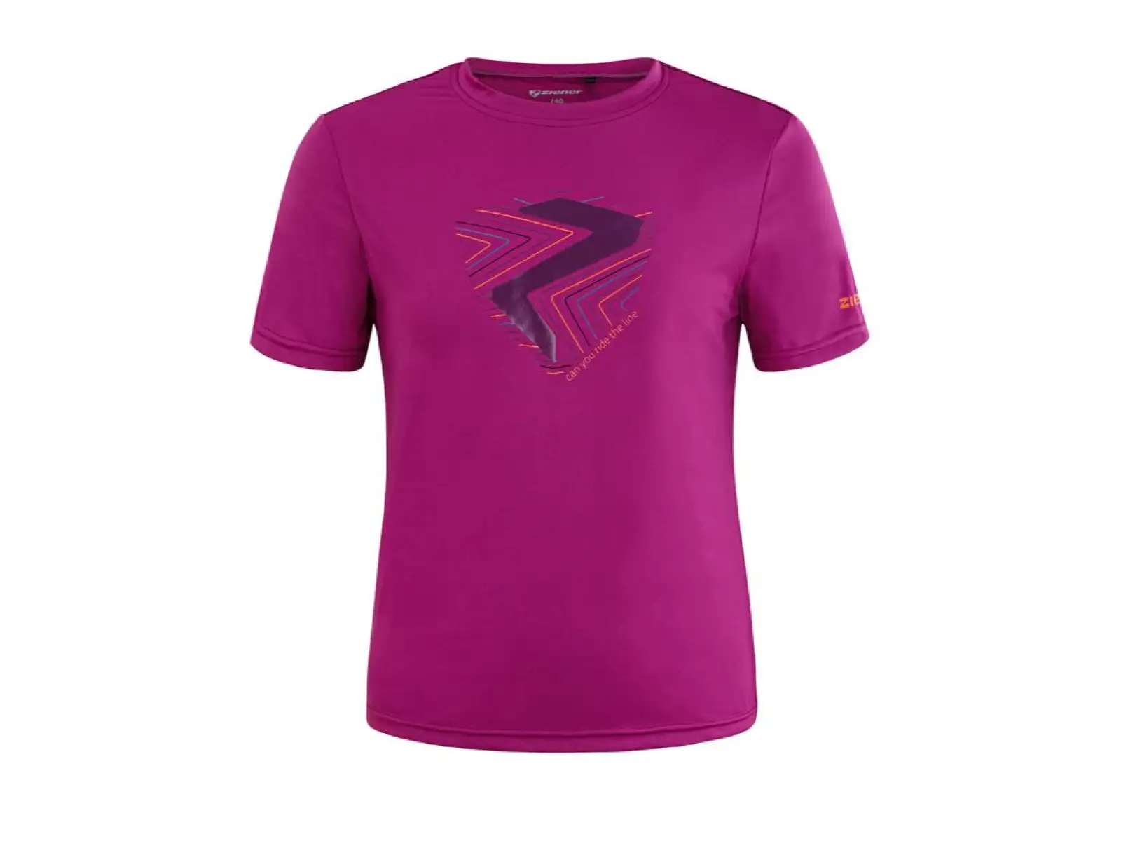 Ziener Naden Junior Kinder T-Shirt kurzarm lila