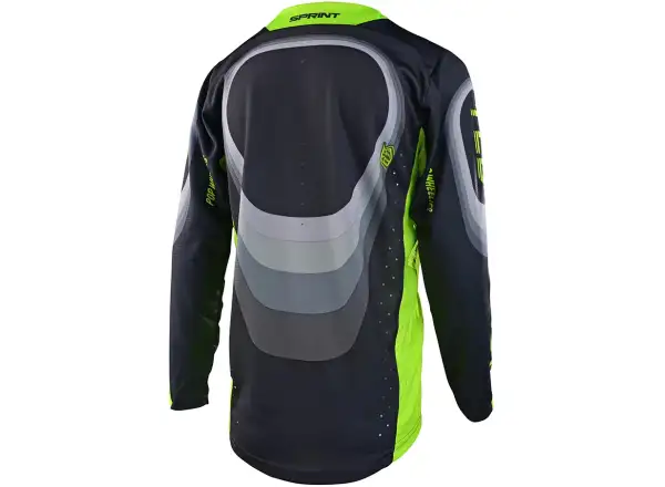 Troy Lee Designs Sprint Reverb Kindertrikot Langarm Charcoal