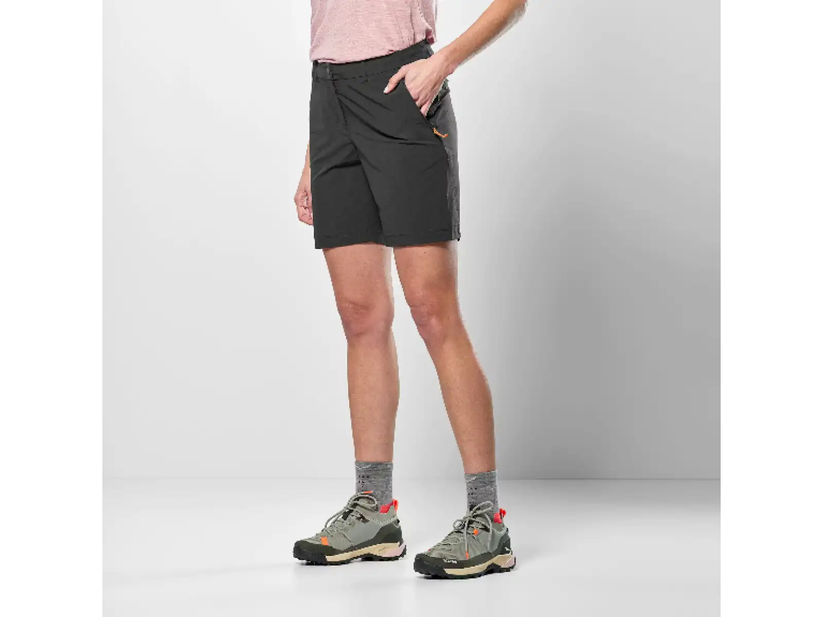 Salewa Puez Talvena Durastretch Damen-Shorts Black Out