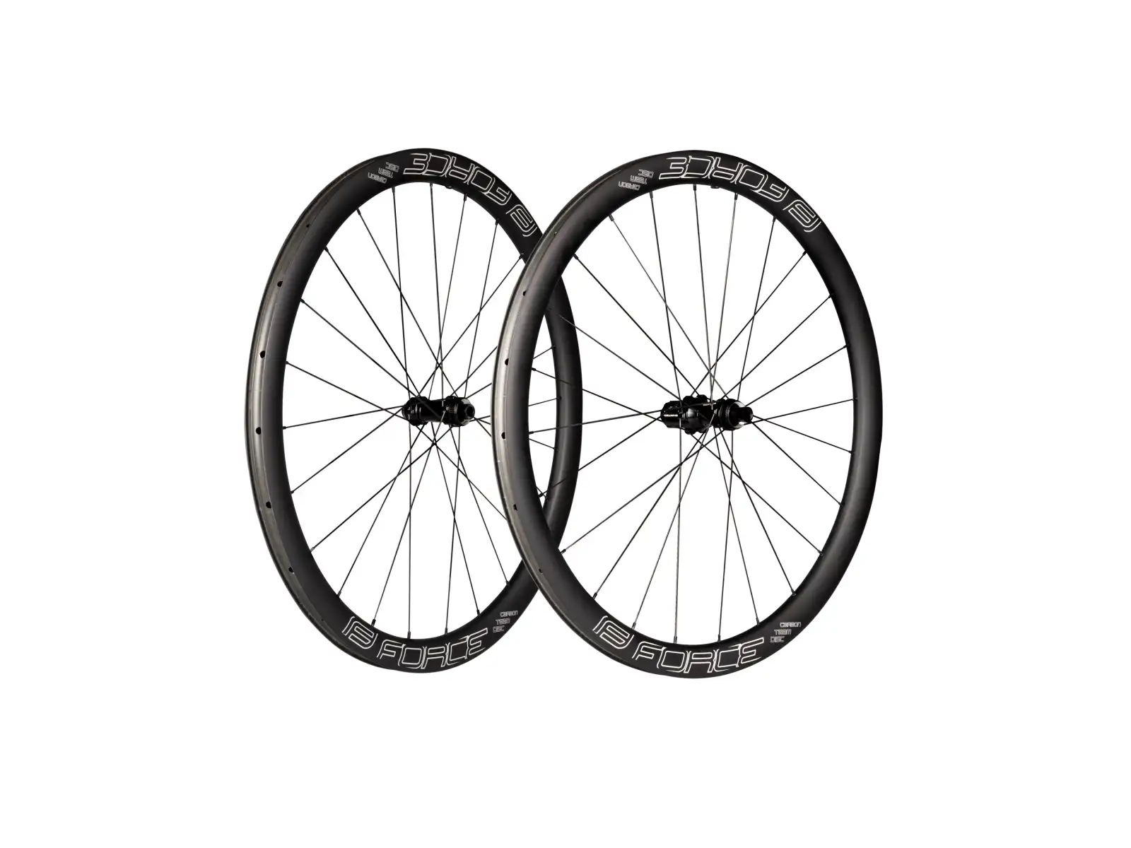Force Team Karbon Gravel Laufradsatz 24 Löcher