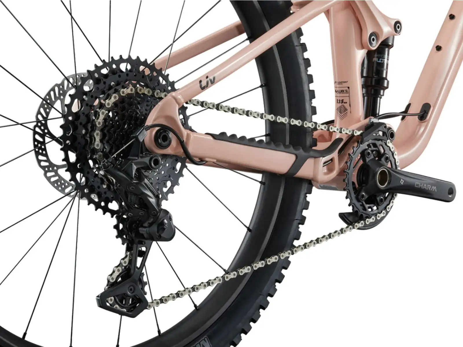 Liv Faith Kinder-Fully-Fahrrad in Radiant Pink