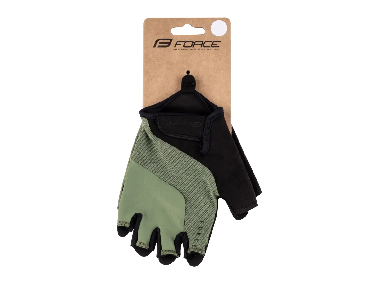 Force Land Fahrradhandschuhe Army/schwarz