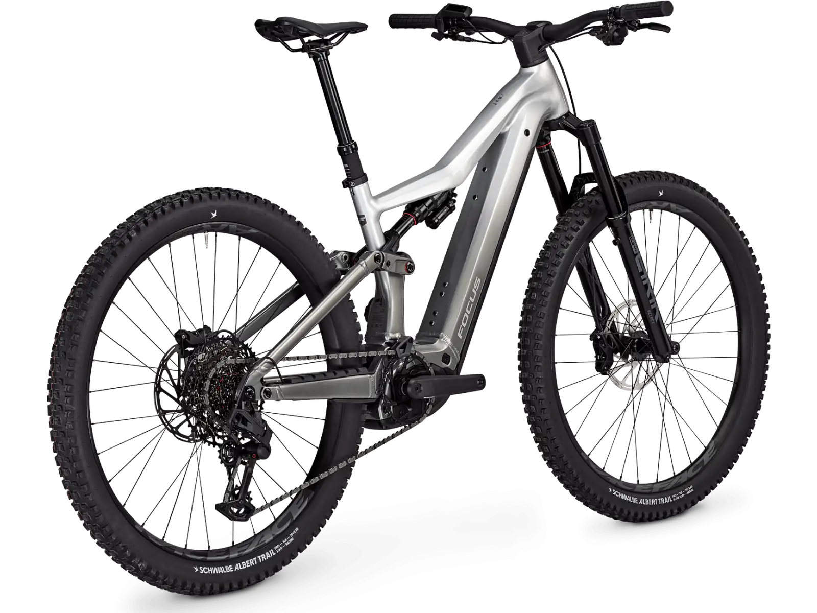 Focus JAM2 6.8 600 Wh elektrisches Mountainbike Nepalsilver/Steelgrey
