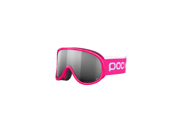 POC POCito Retina Kinder-Skibrille Fluorescent Pink/Partly Sunny Silver