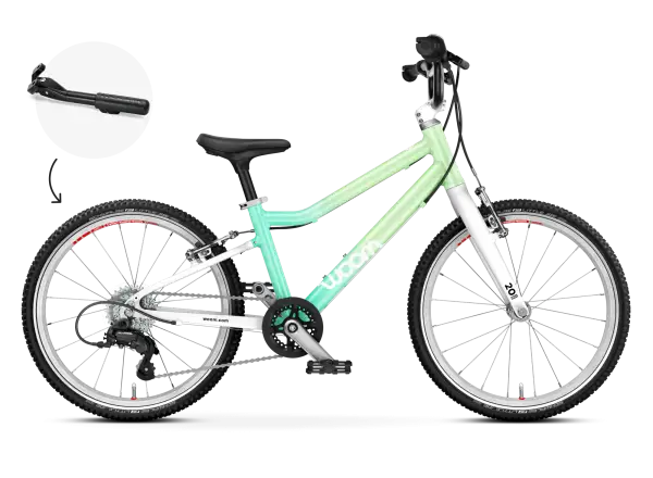 Woom GO 4 Kinderfahrrad 20 Spearmint Crush Limited
