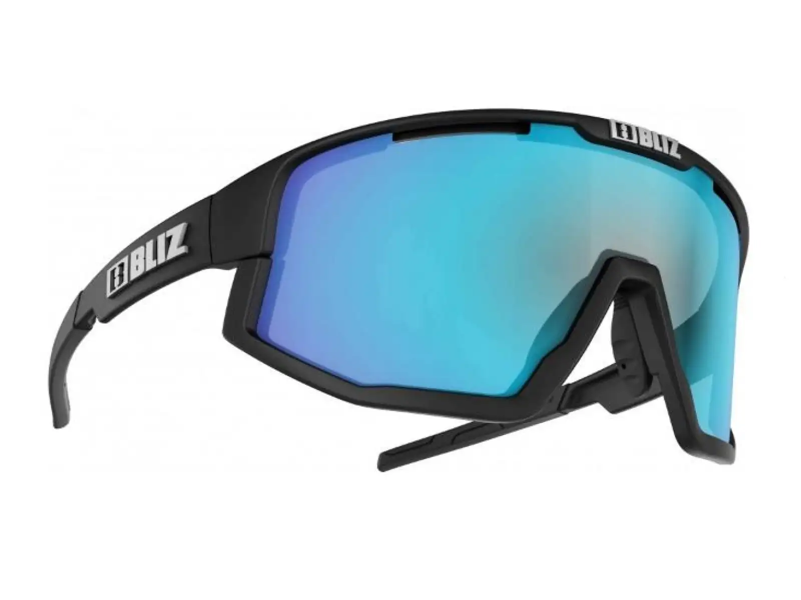 Bliz Fusion Brille Matt Black Smoke/Blue multi Cat.3