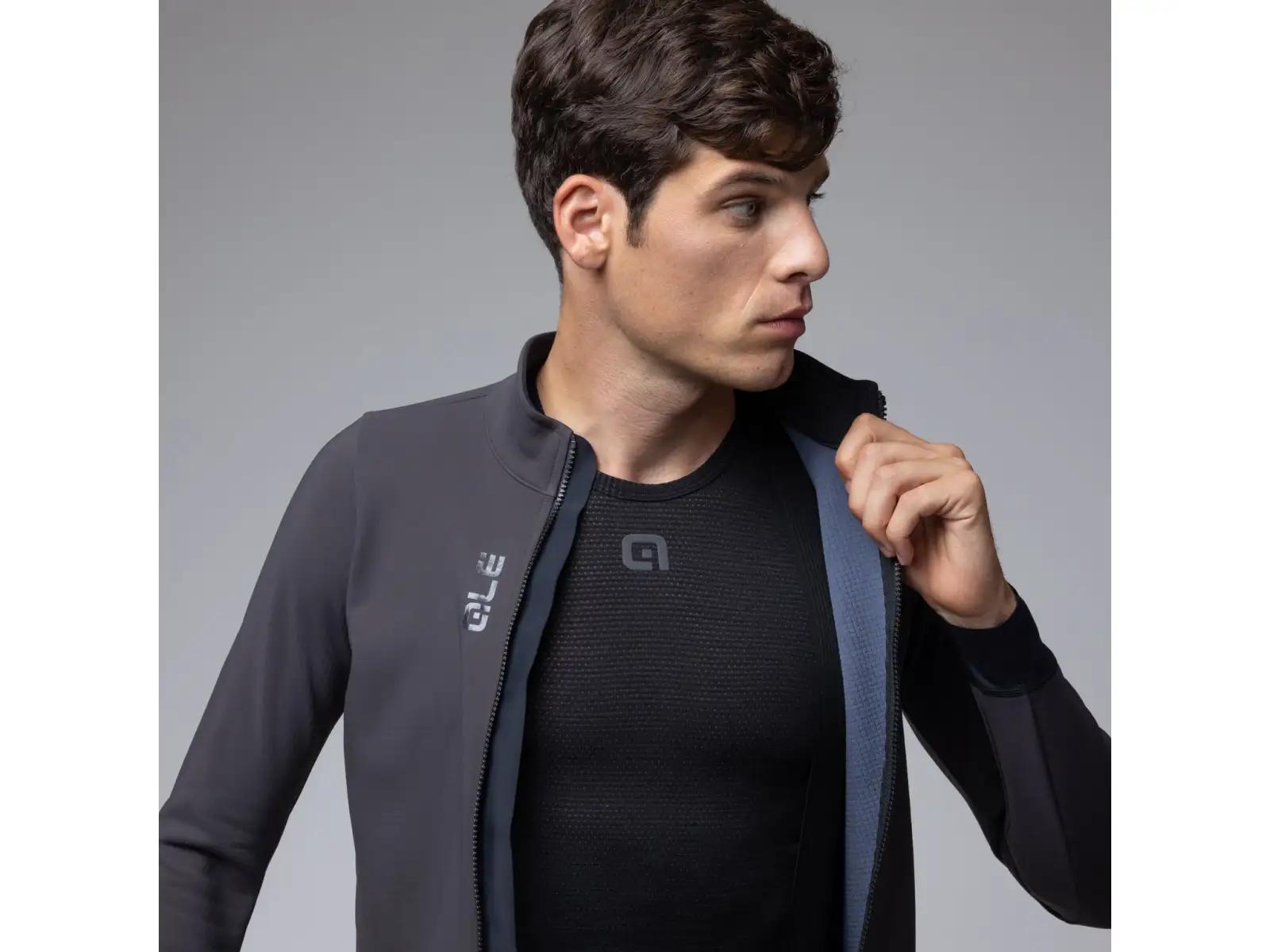 Alé Pragma Fondo 3.0 Herren-Winterjacke Dark