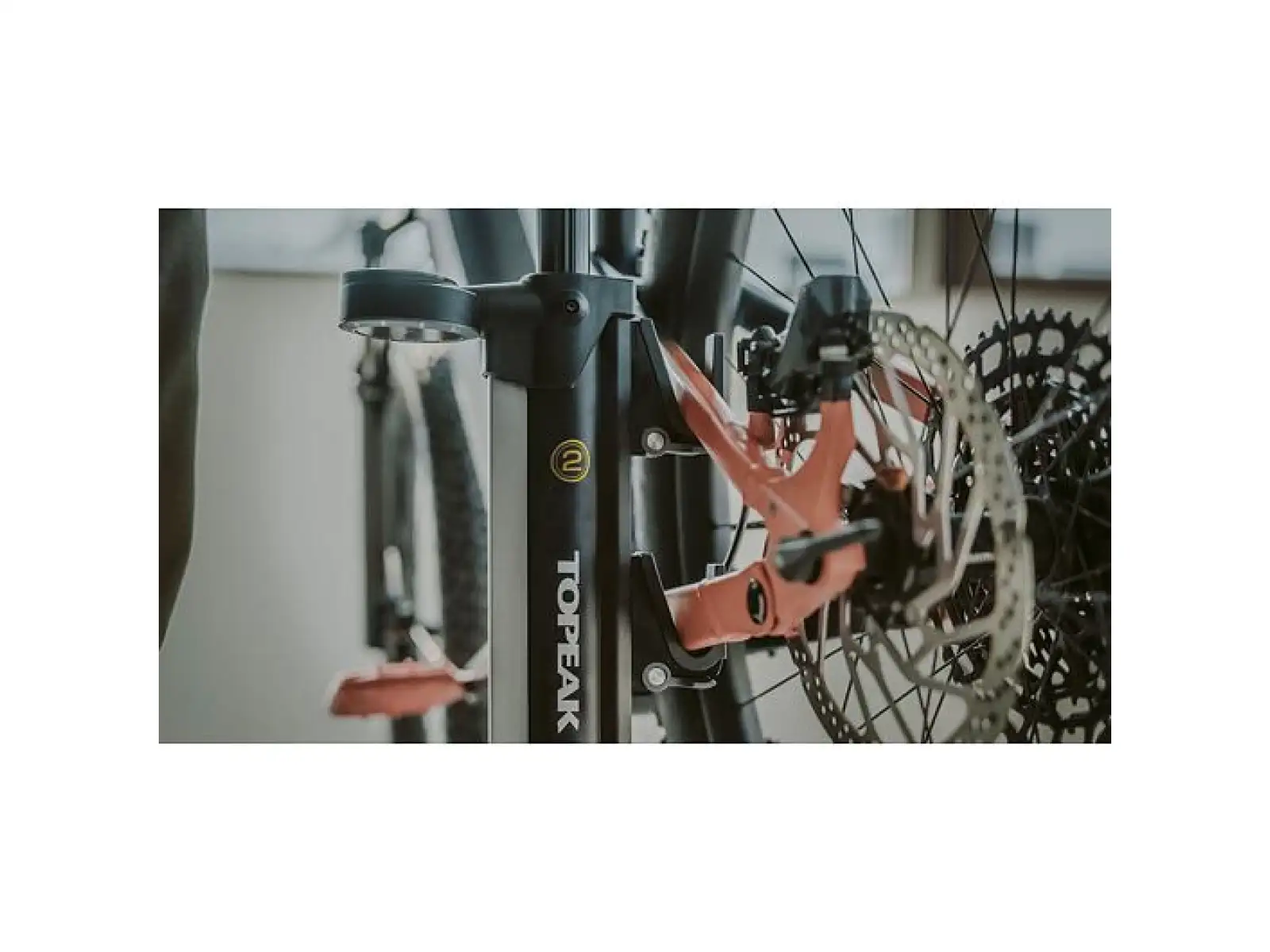 Topeak Transformer eUP 2Stage Werkstattpumpe Schwarz