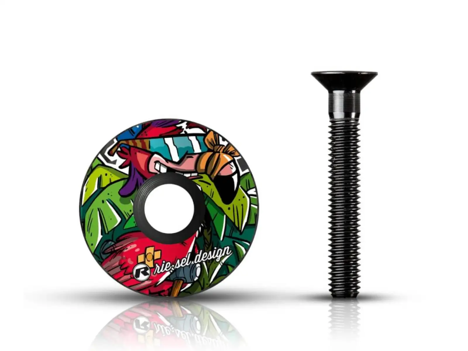 Rie:sel Design Stem:Cap Kopfdeckelkappe flowmingo
